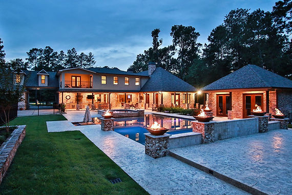 Geometric Pool The Woodlands TX