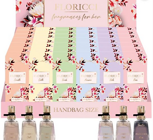 Display met kinder parfum