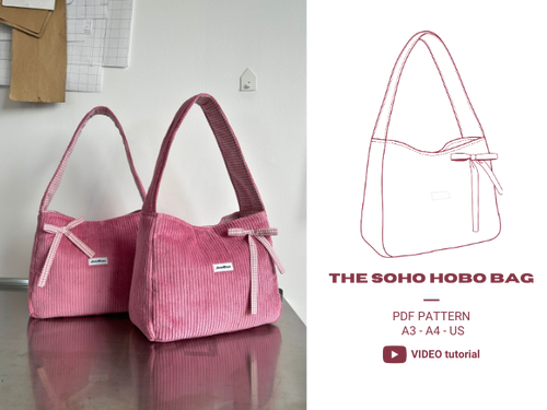 リボンHOBO BAG★韓国バレエコア★Pink[Cozing] バレエコア クロシェバッグ リボンバッグ バレーコア y2k 韓国