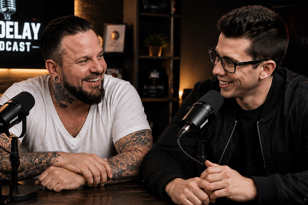 With home-based studios, creators like JD Delay and Ian Bick are able to produce content within hours of their interviews