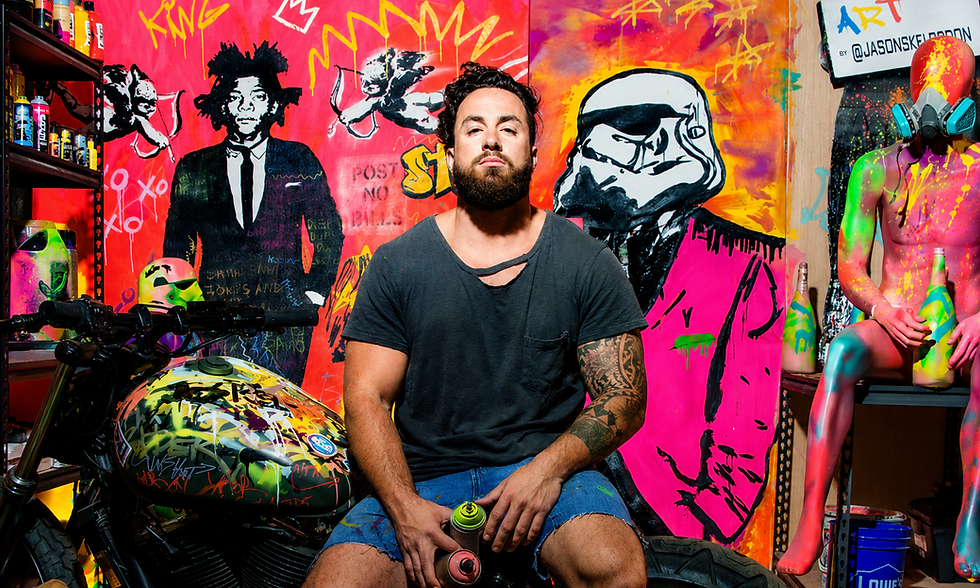 Jason Skeldon Brings Bold Pop Art to Tampa's Creative Scene
