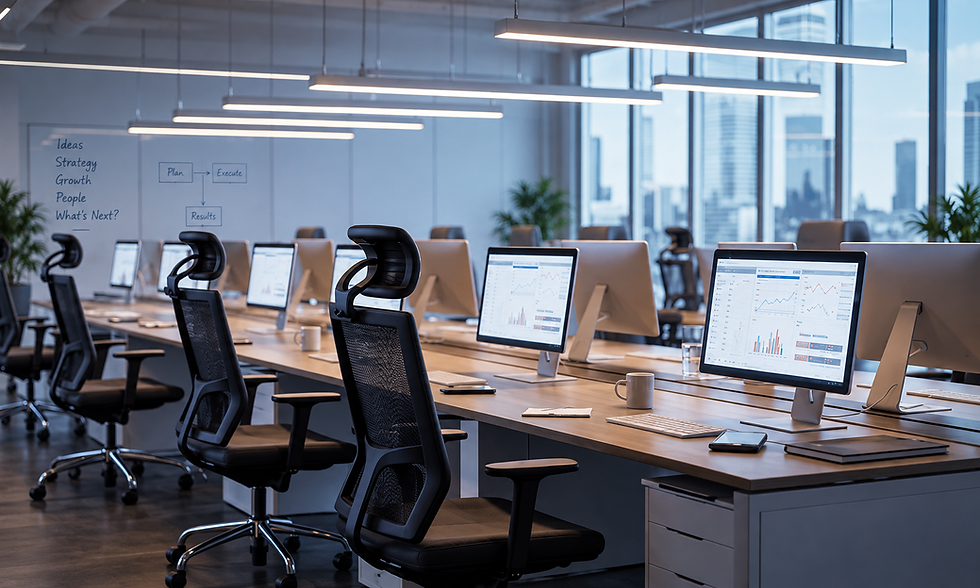 The Great White-Collar Shakeout: AI Is Coming for the Office