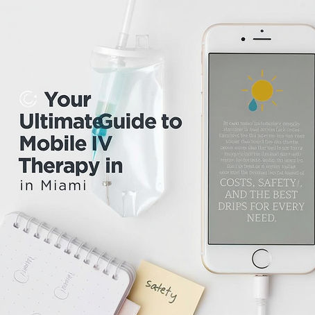 Anti-Stress IV vs Myers Cocktail: Which Miami Drip Actually Fits Your Week?