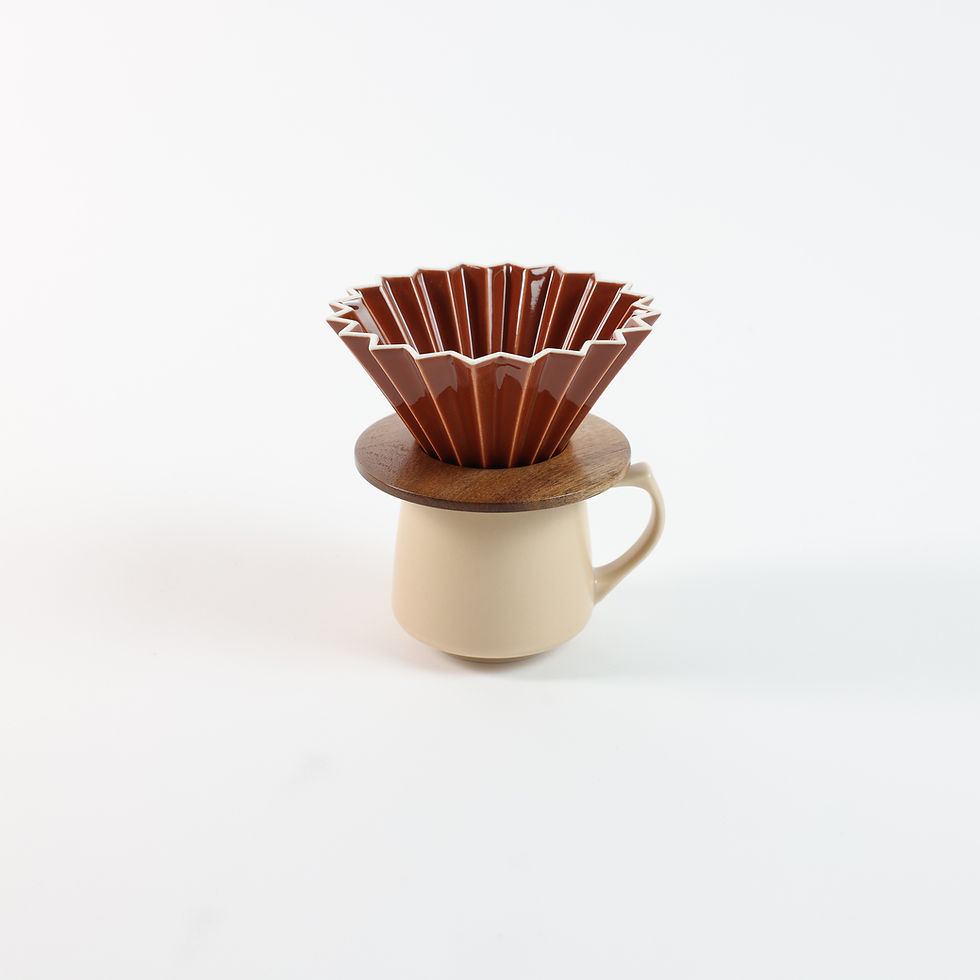 ORIGAMI Wood Dripper Holder