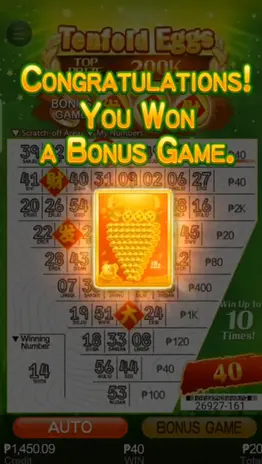 Tonfold Eggs arcade game Bigwin's screenshot