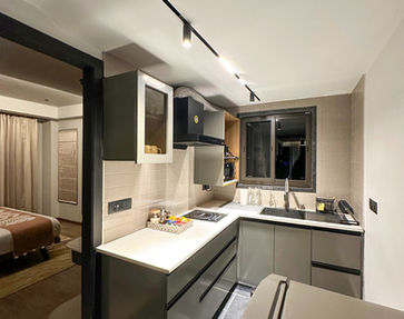 homestay with kitchen