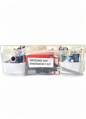 Wedding day emergency kit
