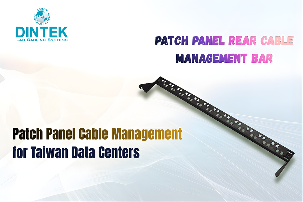 How to Improve Patch Panel Cable Management for Taiwan Data Centers