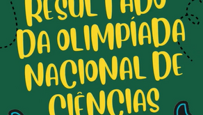 Resultado da Olimpíada Nacional de Ciências
