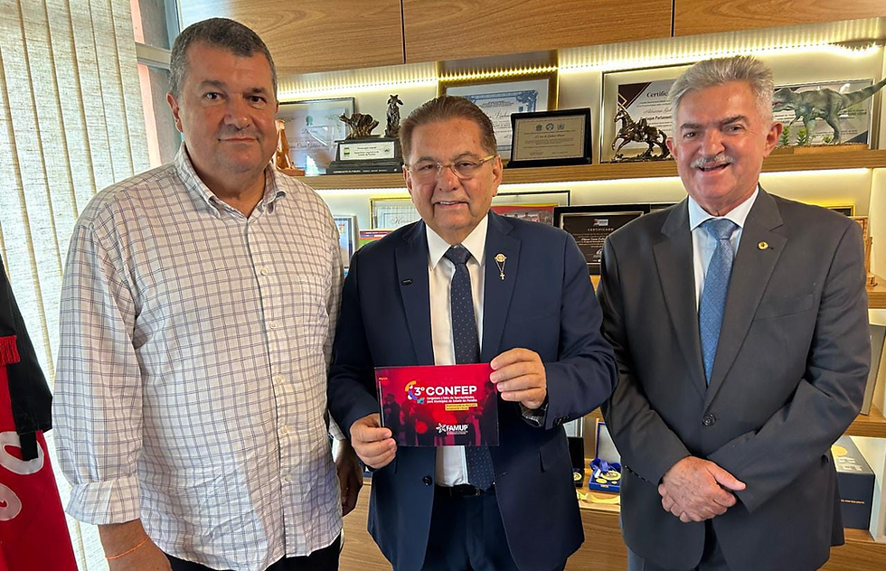 ALPB confirma participação no III Confep e reforça parceria com a Famup