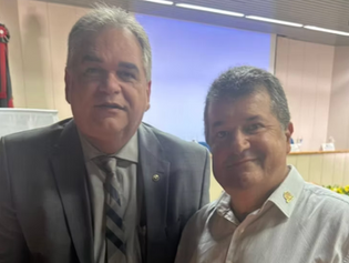 Fortalecendo parcerias e o diálogo entre as instituições o presidente George Coelho convida o desembargador Fred Coutinho, presidente do TJPB