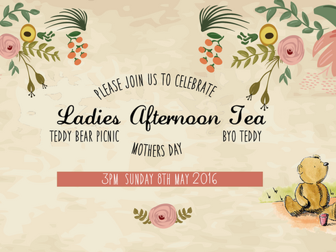 Ladies Afternoon Tea for Mothers' Day