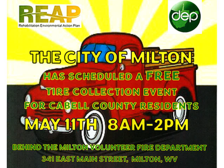 Cabell County Tire Collection - May 11, 2024