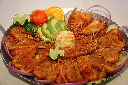 Arranged Food and Objects