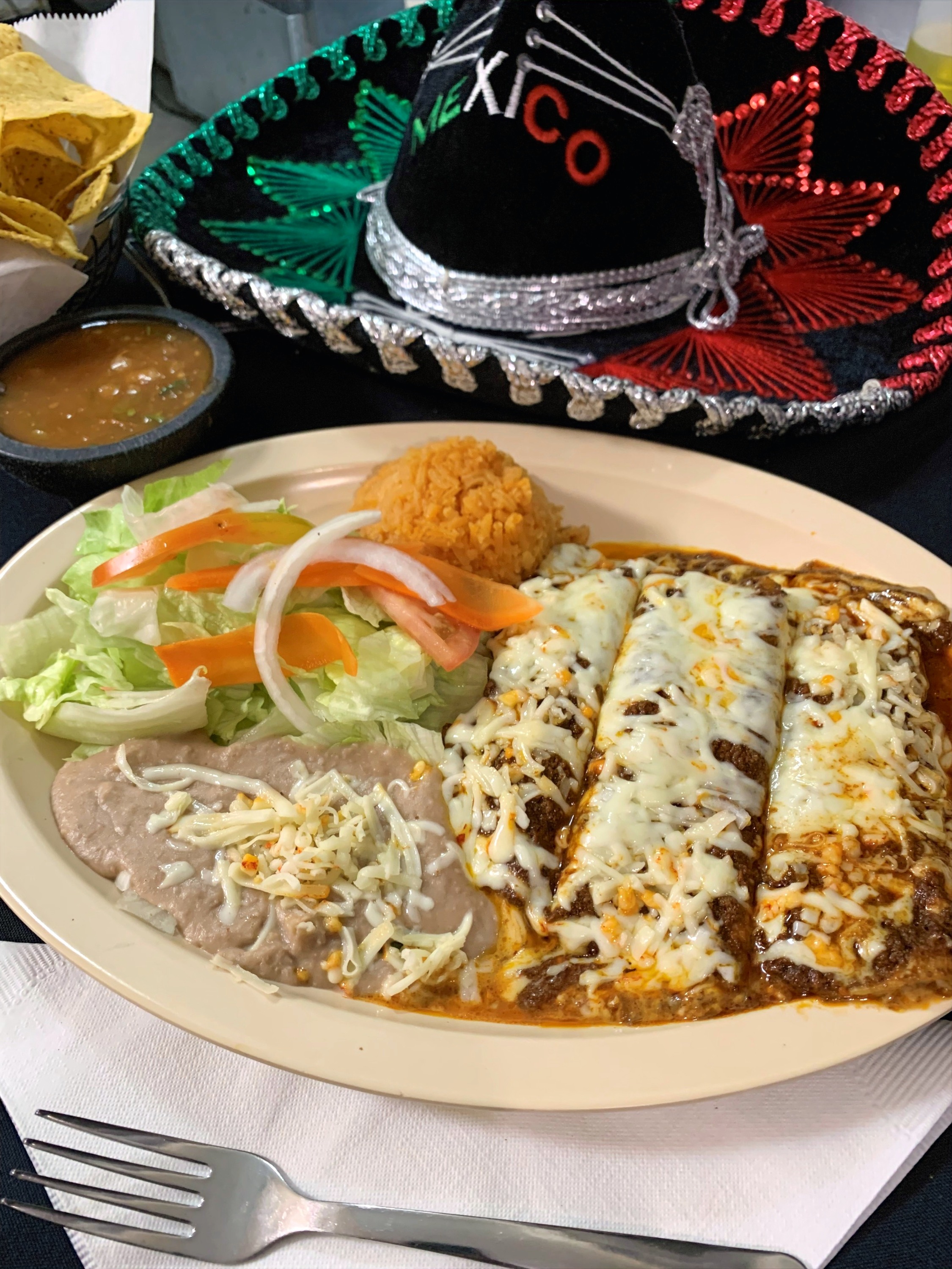 Arranged Food and Objects