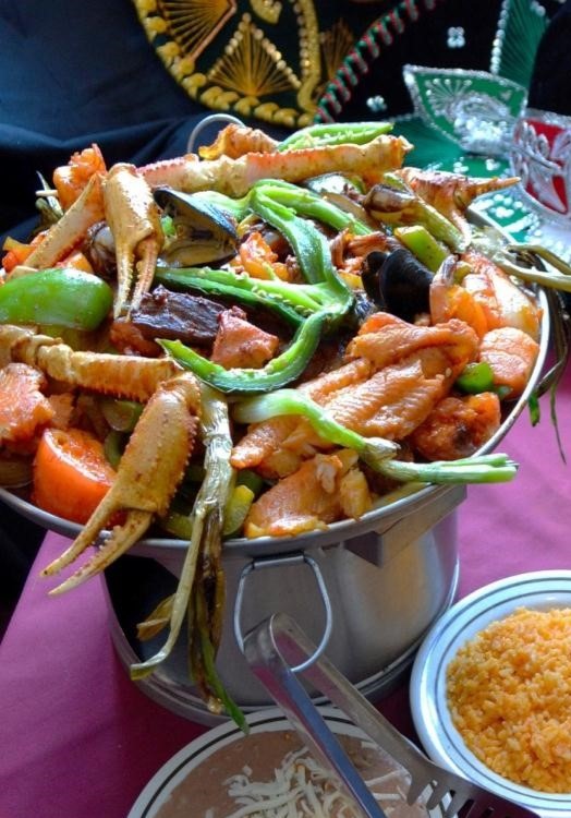 Arranged Food and Objects