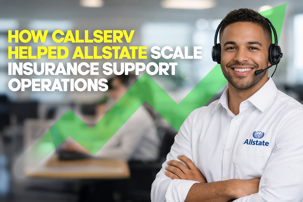 How CallServ Helped Allstate Scale Insurance Support Operations (Case Study)