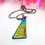 Thumbnail: Ladies outfit, Dichroic Glass, Stainless Steel Necklace.