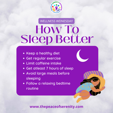 How to sleep better