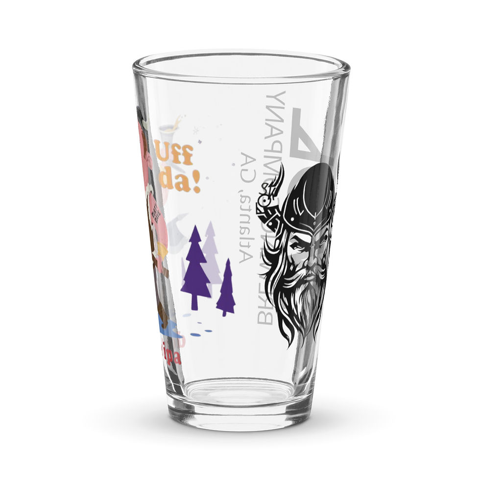 Thumbnail: UFF DA Shaker pint glass