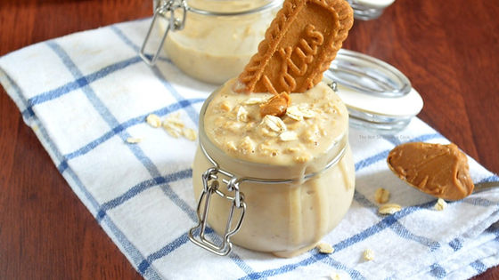Creamy cookie butter proats