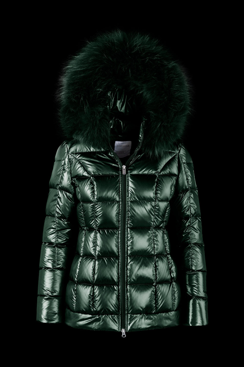 CHAQUETA DE PLUMAS CORTA LACADA