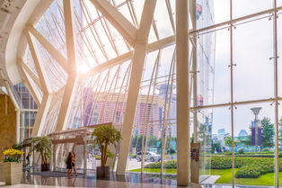 transparent acrylic sheet modern high-rise building design