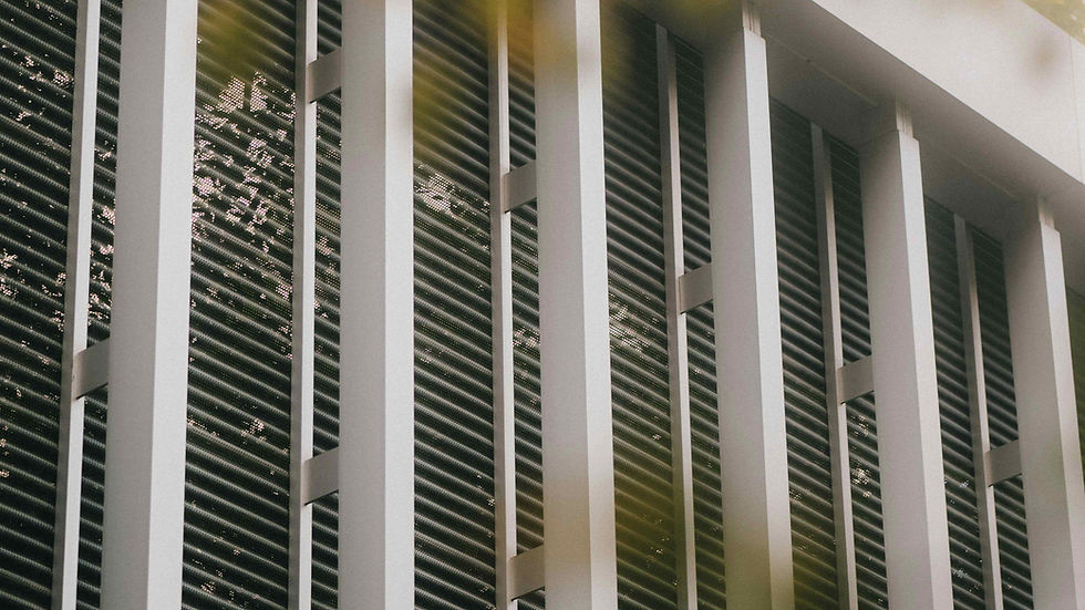 Adjustable blade aluminium louvers installed on a residential balcony in Kuala Lumpur