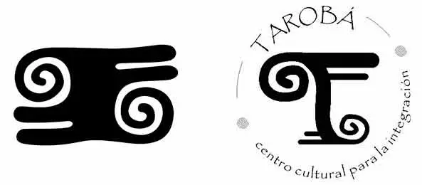 logo origen y actual del centro tarobá