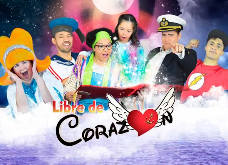 Afiche de la obra "Libre de Corazón"