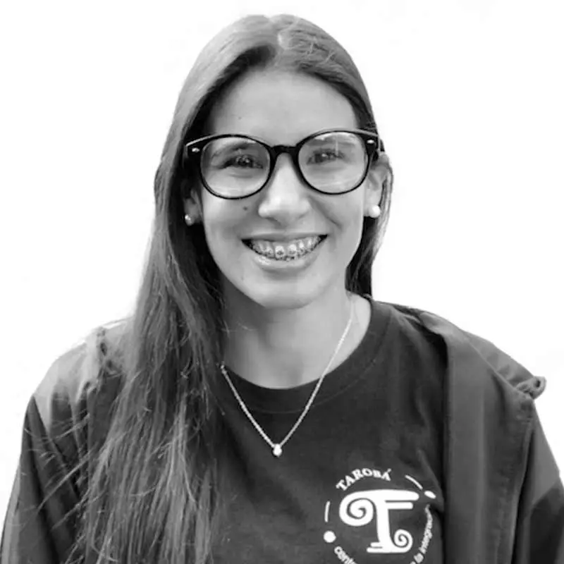 Coordinadora General del Centro Tarobá, Mariana Corbo, sonriendo