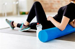 Foam rolling class