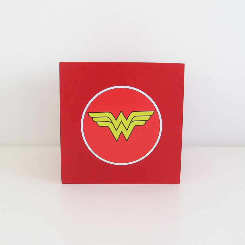Cubo Super Herói - Mulher Maravilha