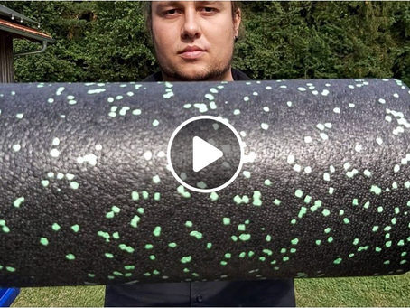 Der optimale Einsatz der Faszienrolle! Unsere Empfehlung ;)