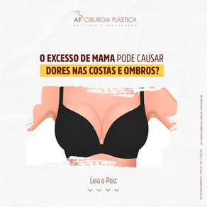 Mamas volumosas X Dores na coluna