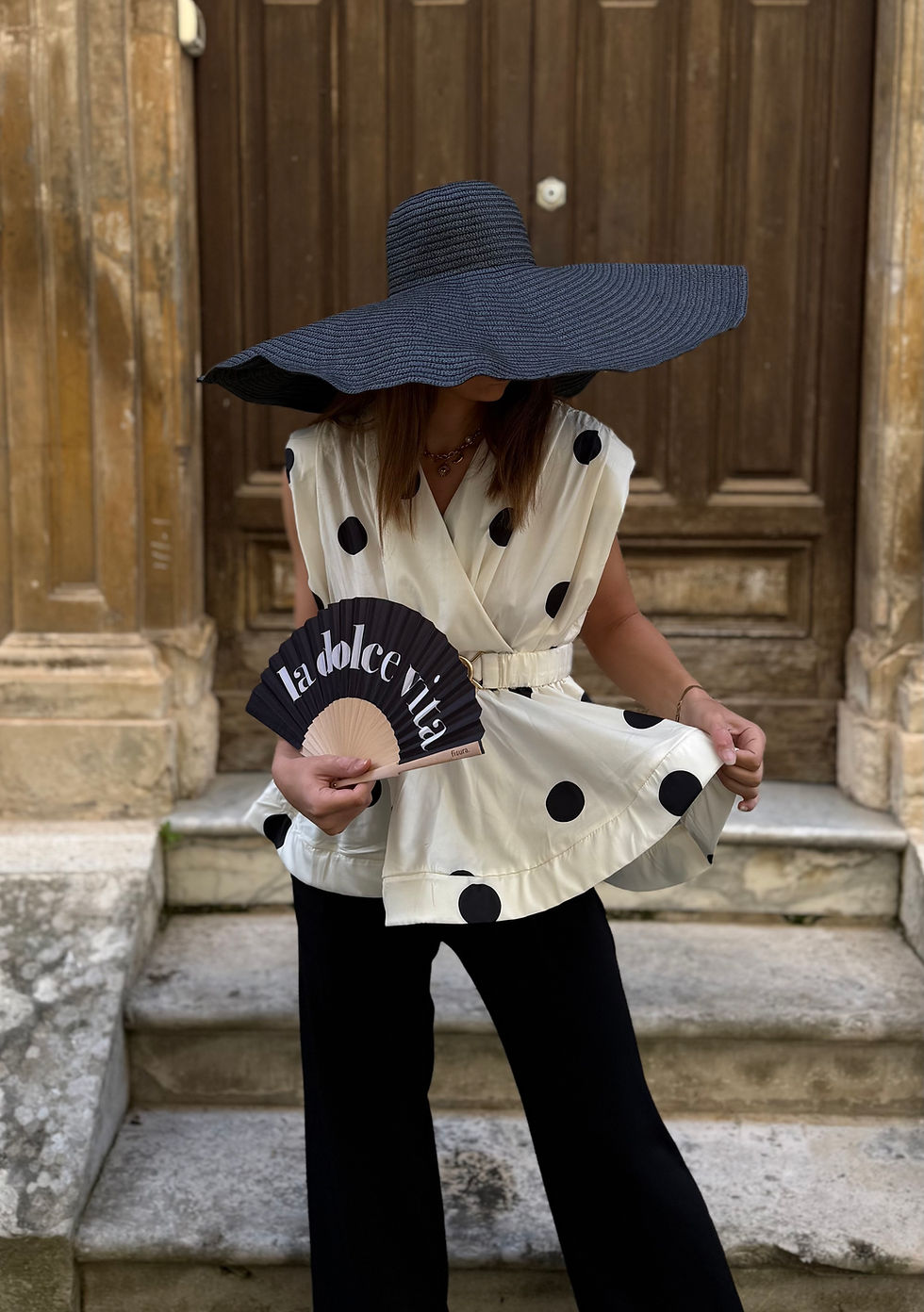 Miniature : Eventail " Dolce Vita"