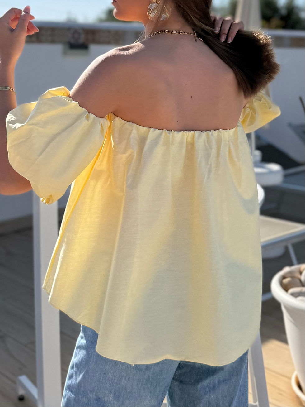Miniature : Blouse Maya Jaune 