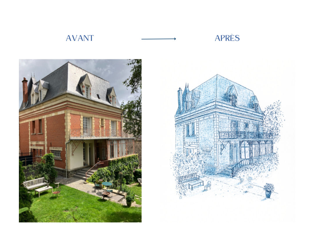 Dessin personnalisé à la main