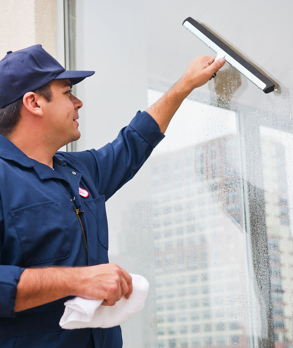 Window Cleaning Worker