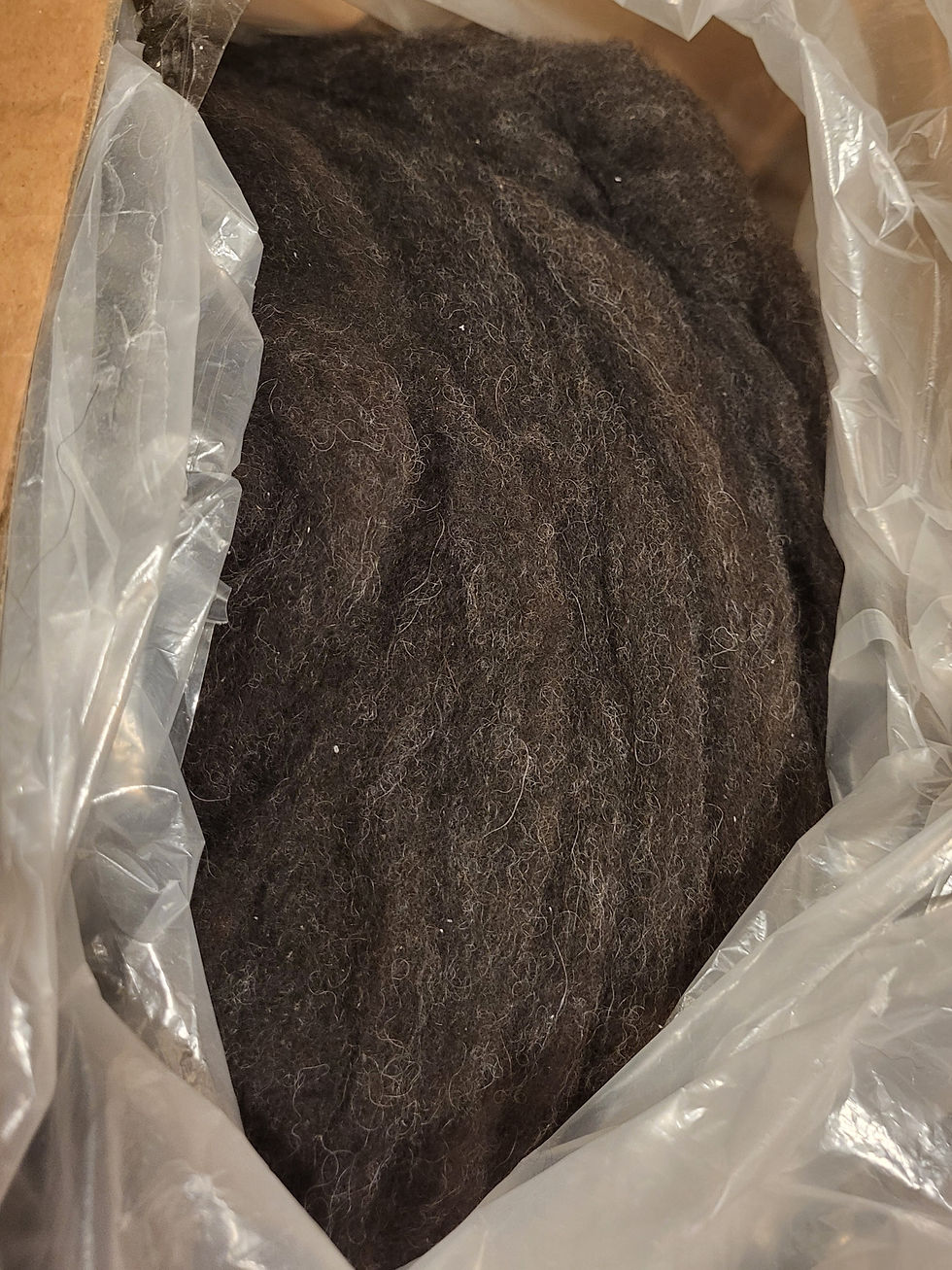 Thumbnail: Wool Finnsheep Roving 4oz for Spinning