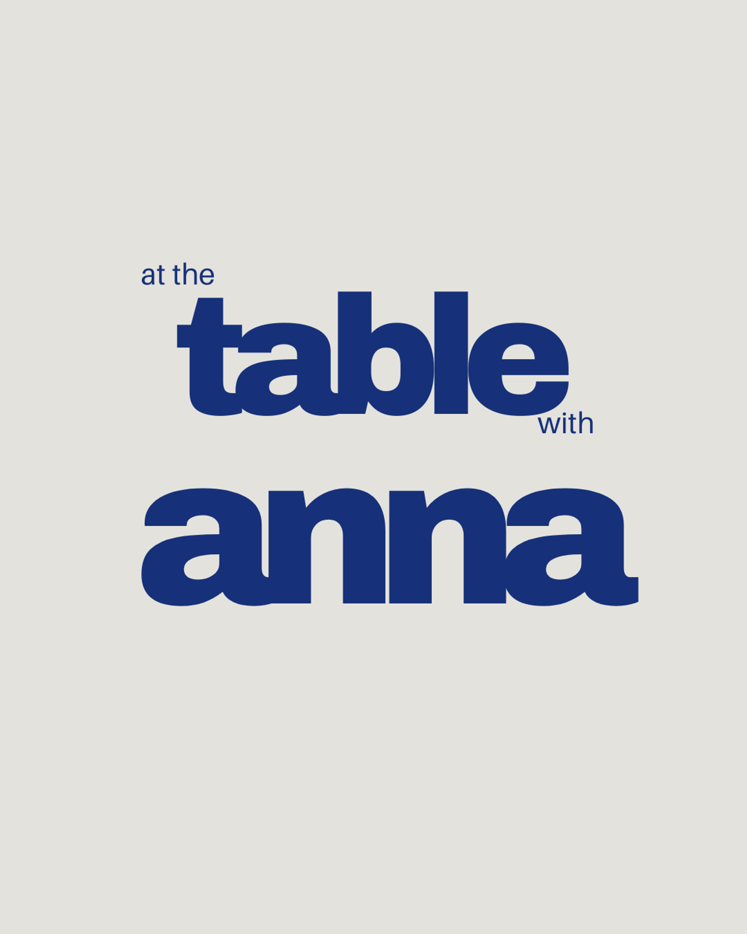 At the Table With Anna | Stories | The Table Project | Newcastle Upon Tyne
