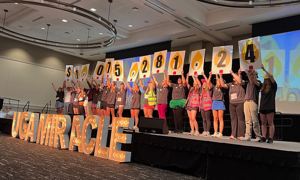 The University of Georgia's Miracle Network prepares for the 30th Dance Marathon on campus.