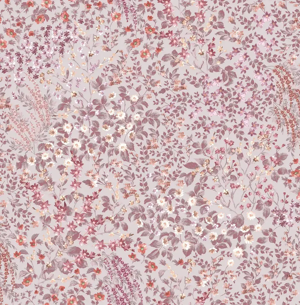 Graham & Brown Painterly Flora Pink
