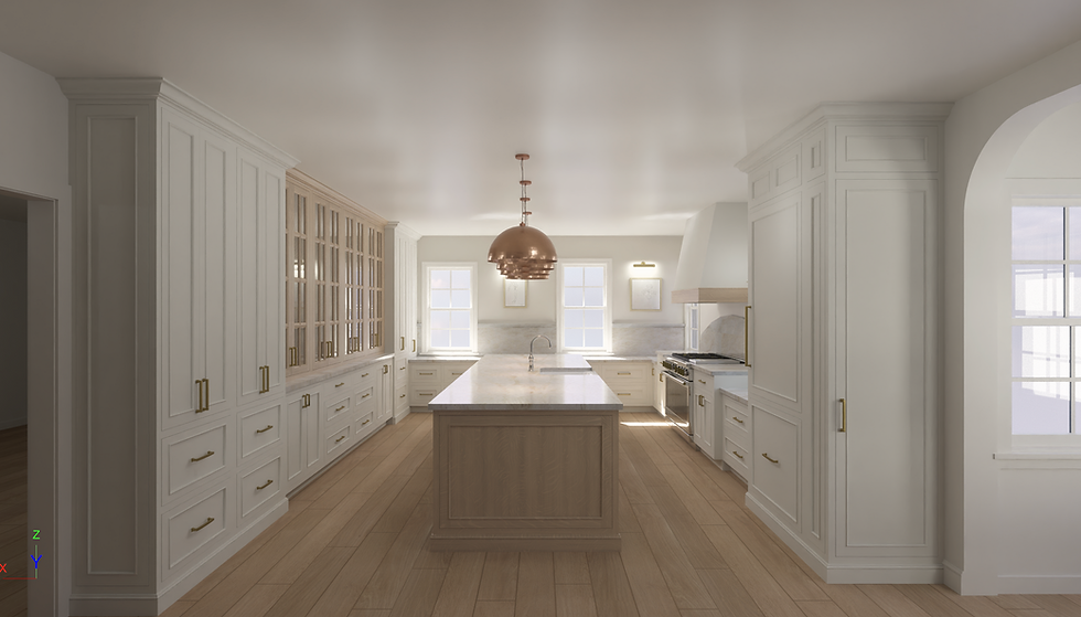 Custom kitchen drawings by Solomon + Co, Lebanon County PA