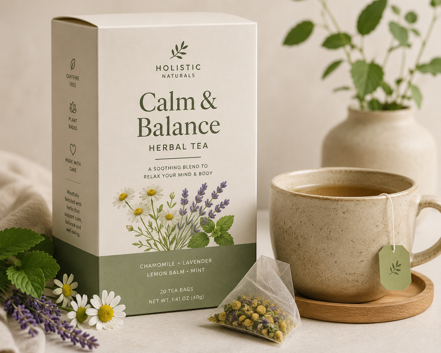 Calm & Balance Herbal Tea