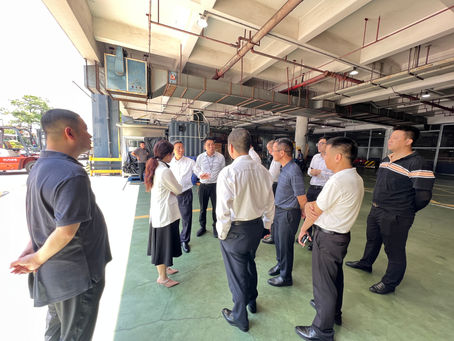 Leaders of Guangzhou Airport Group visited Thero project