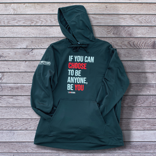 Be You Adult Dri-Fit Hoodie | Lovemore.