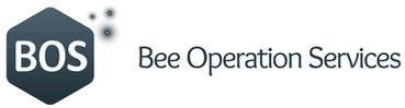 Logo BOS (Bee Operation Services) met link naar website