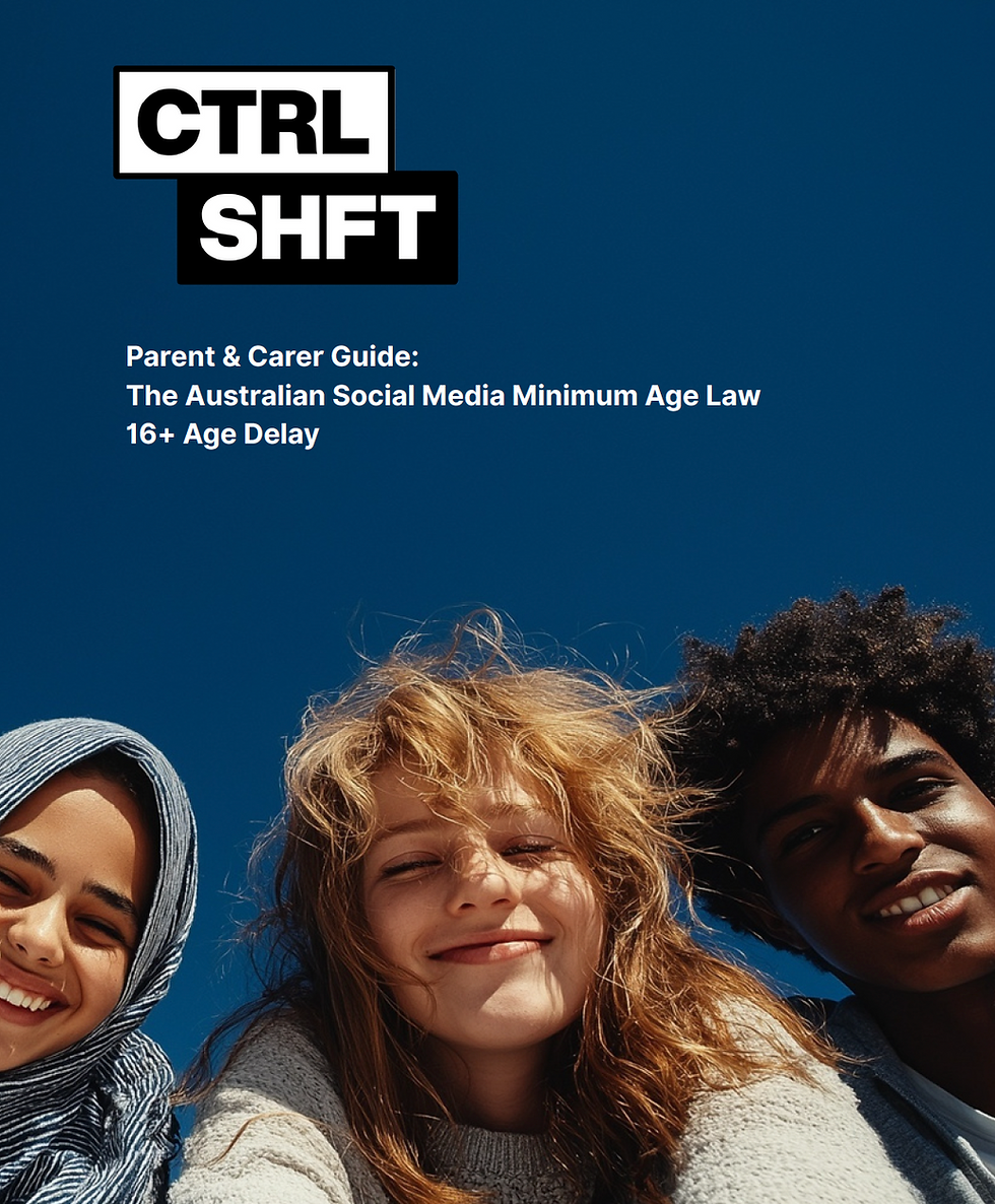 Parent & Carer Guide - Social Media Age Delay for Under 16's in Aus