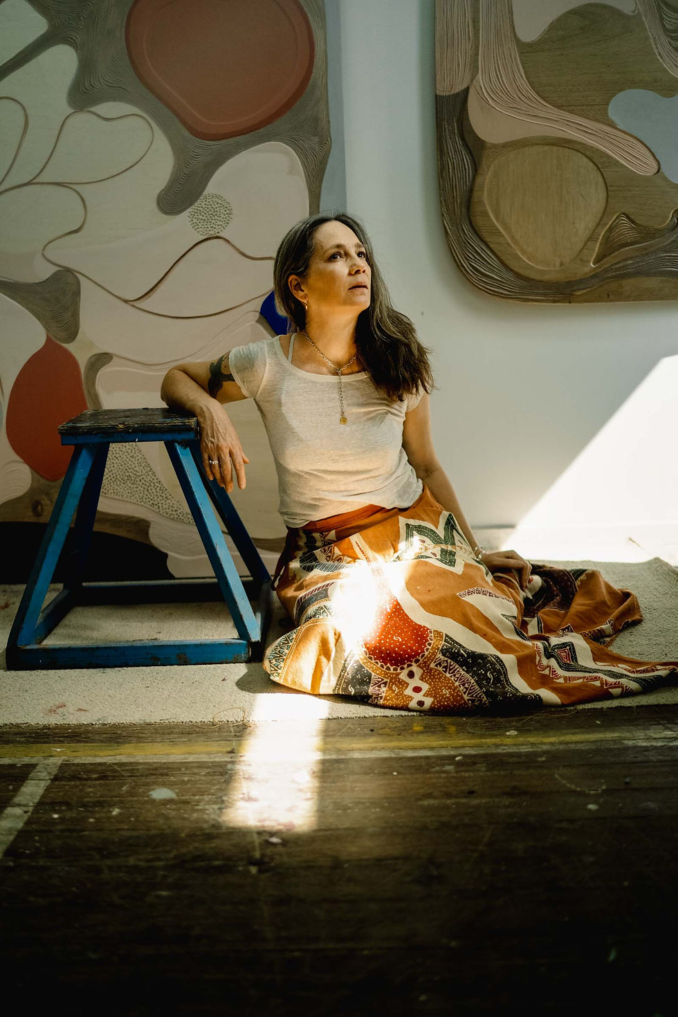 Visual Artis Emma Walker - Photo by Tajette O'Halloran